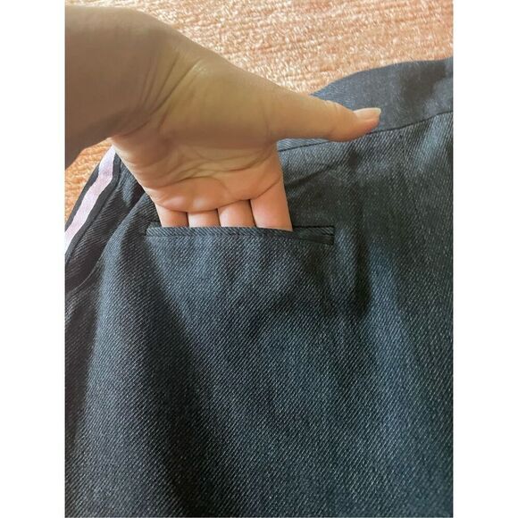 TORY BURCH wide leg  high rise pants M - Picture 8 of 9